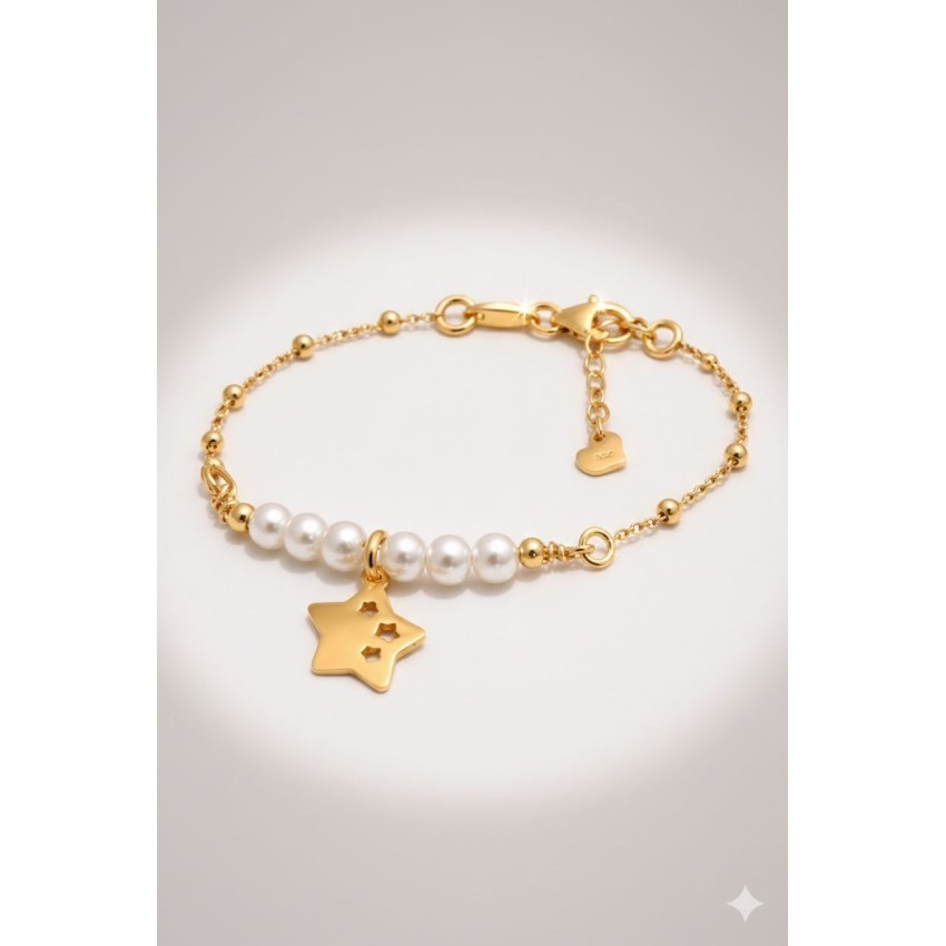 Pulsera plata de ley