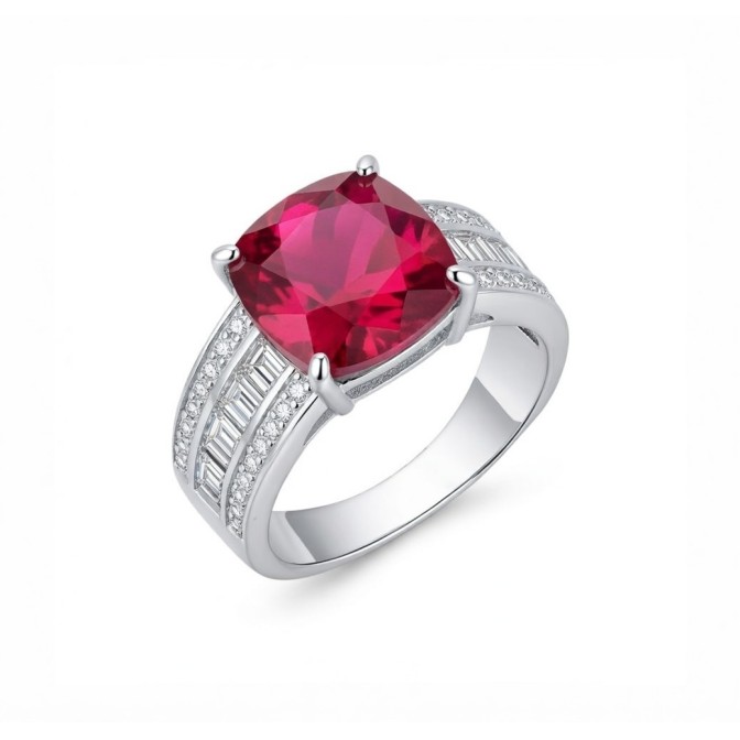 SORTIJA PLATA  DE LEY...