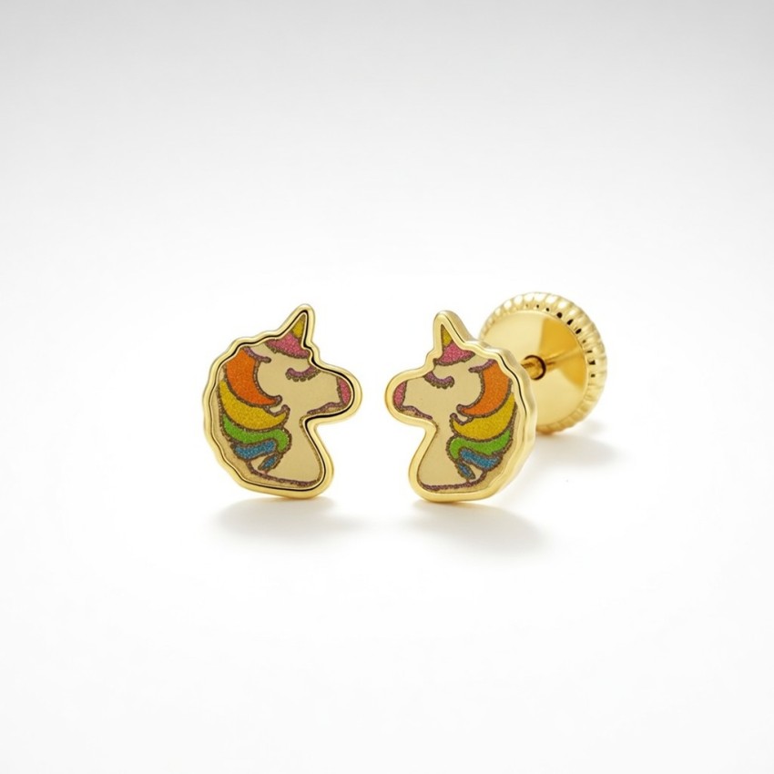 PENDIENTES ORO 18 KILATES