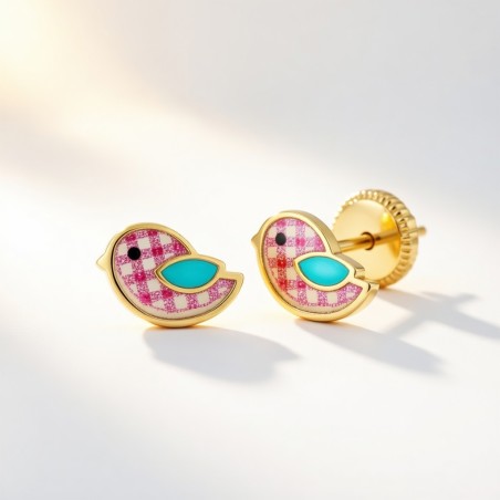 PENDIENTES ORO 18 KILATES