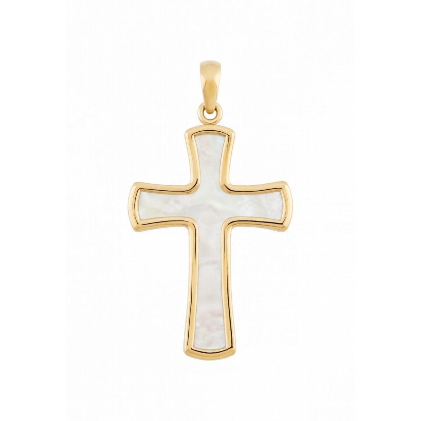 Colgante cruz oro 18 kilates...