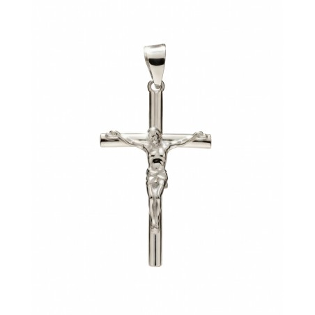 CRUZ PLATA DE LEY 35X20mm