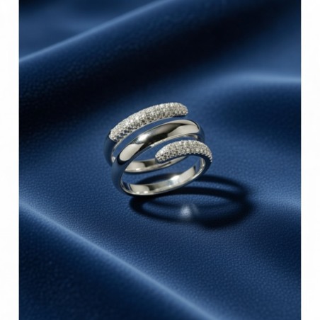 SORTIJA PLATA DE LEY