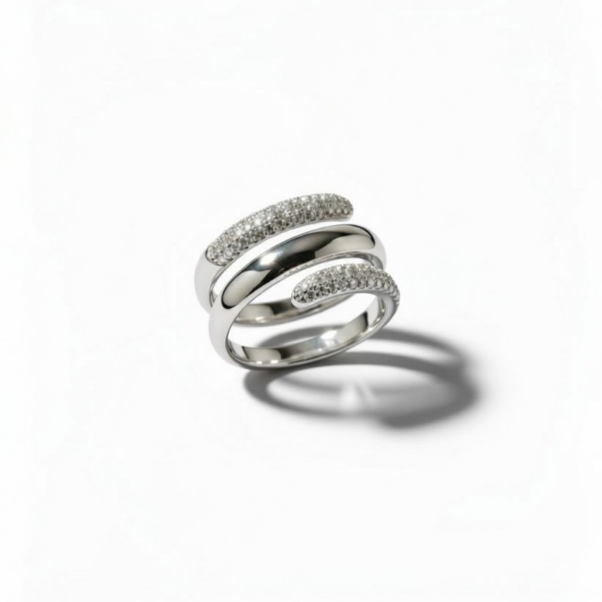 SORTIJA PLATA DE LEY