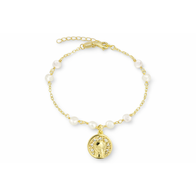 PULSERA PLATA DE LEY  Y...