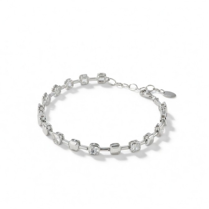 Pulsera Plata de Ley con...