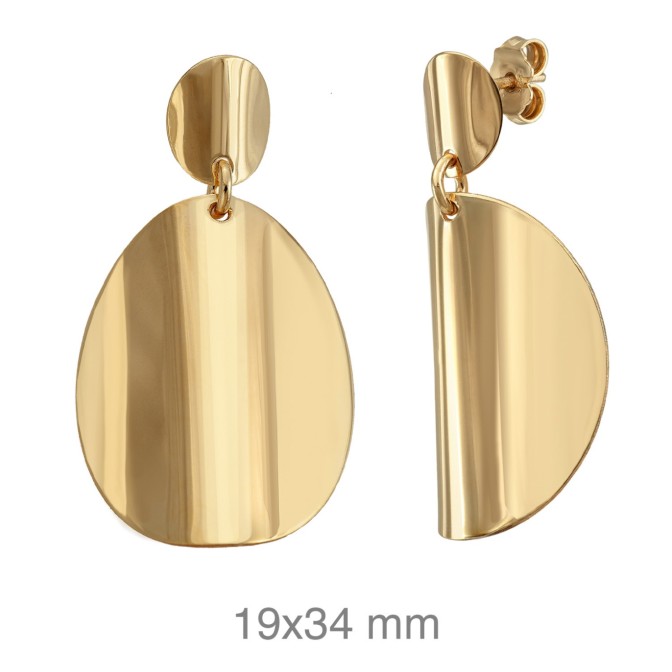 PENDIENTES PLATA DE LEY