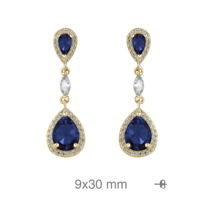 Pendientes Plata de Ley 925 con...