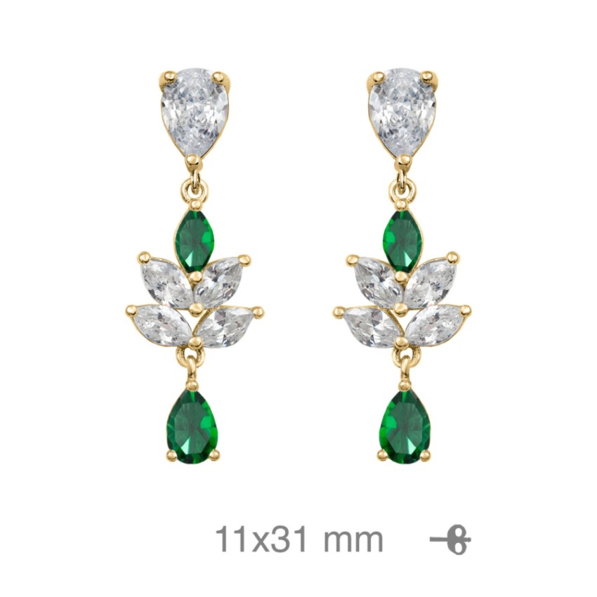 Pendientes Plata de Ley 925 con...