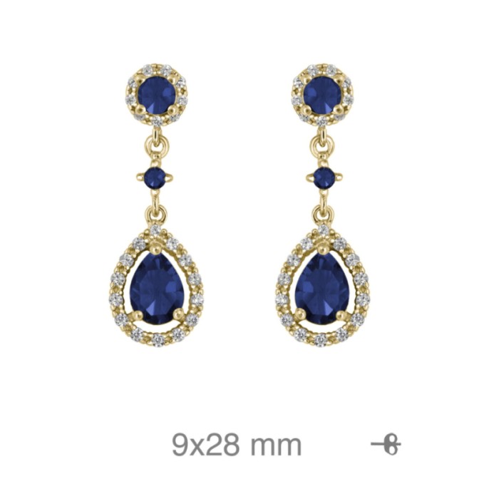 PENDIENTES PLATA DE LEY