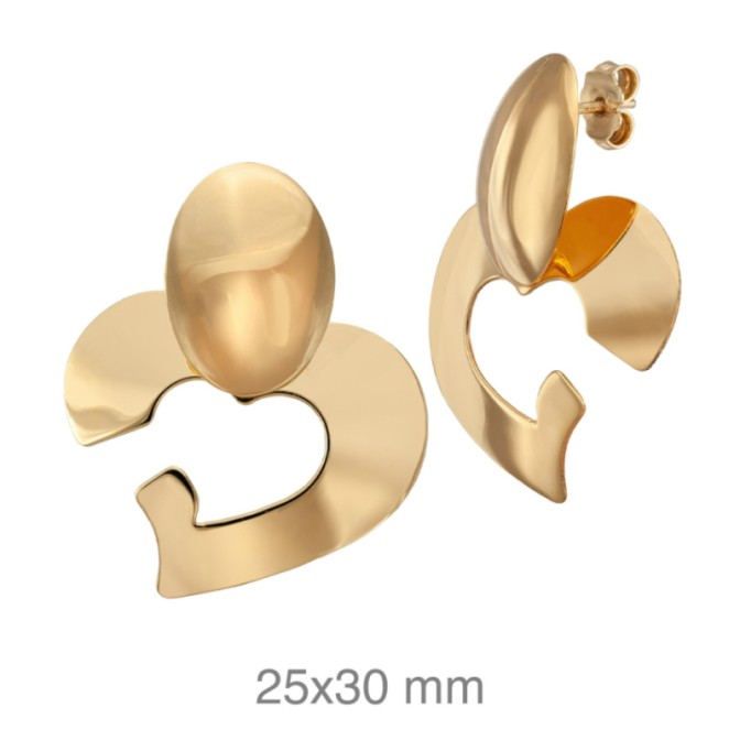 PENDIENTES PLATA DE LEY