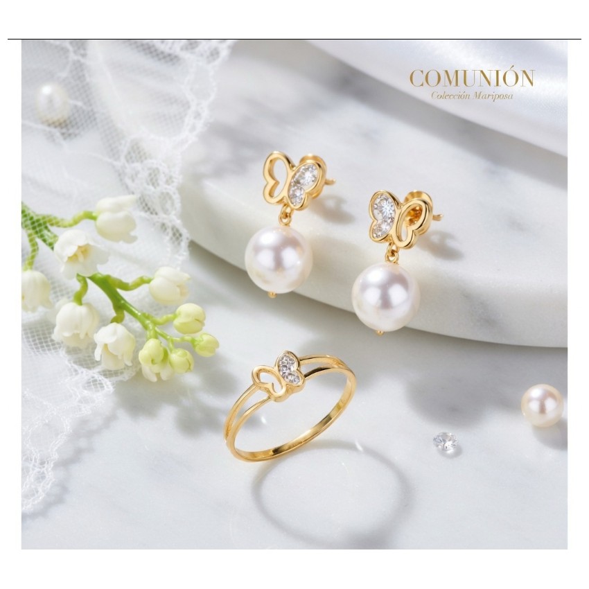 JUEGO DE COMUNION PLATA DE LEY