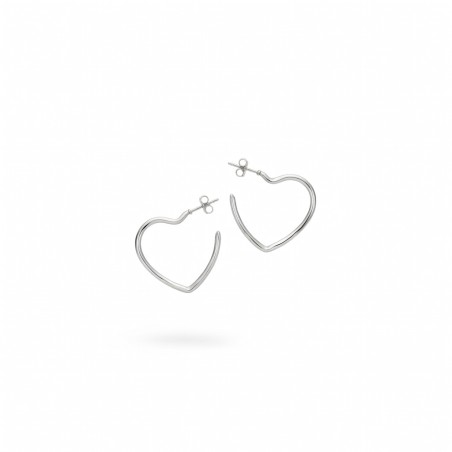 PENDIENTES PLATA DE LEY 30MM