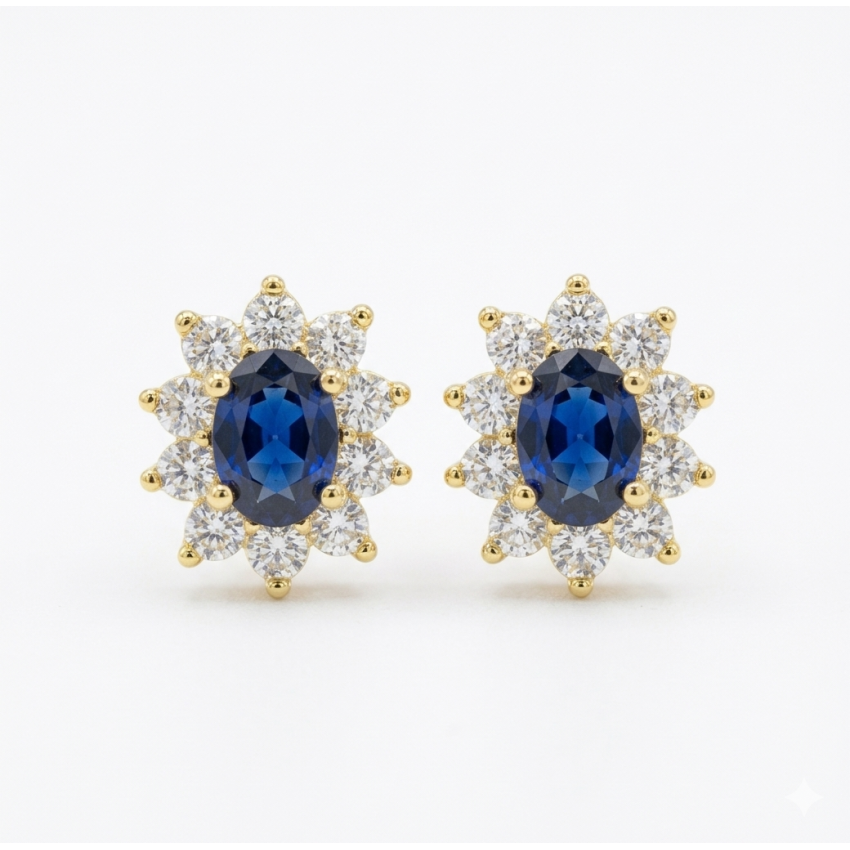 Pendientes Plata de Ley 925 con...