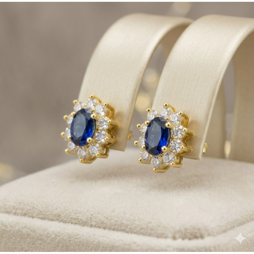 PENDIENTES PLATA DE LEY 10x8mm