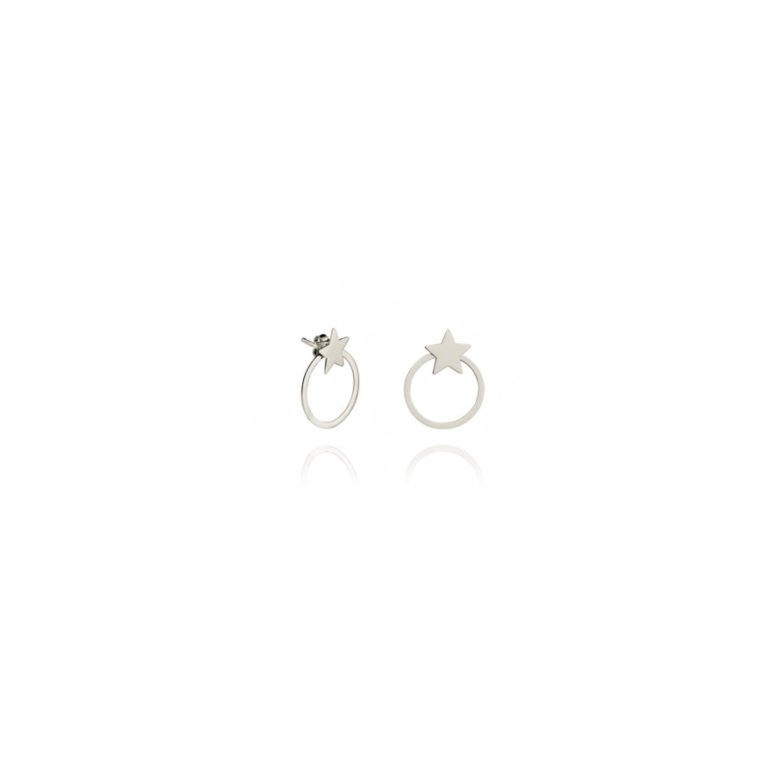 Pendientes Plata de Ley 925 Aro 20mm