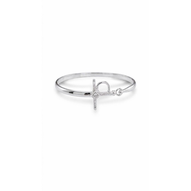 Pulsera Plata de Ley con...