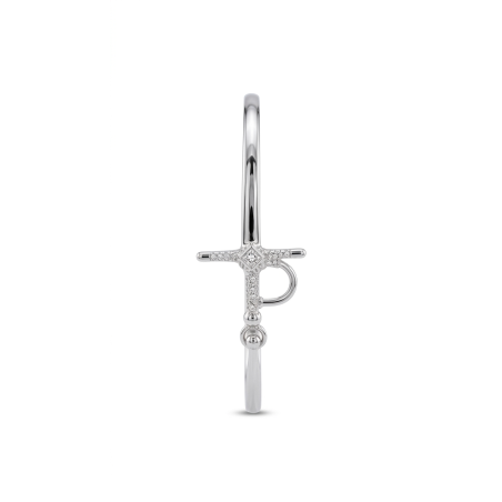 Pulsera Plata de Ley con Estoque Tallado