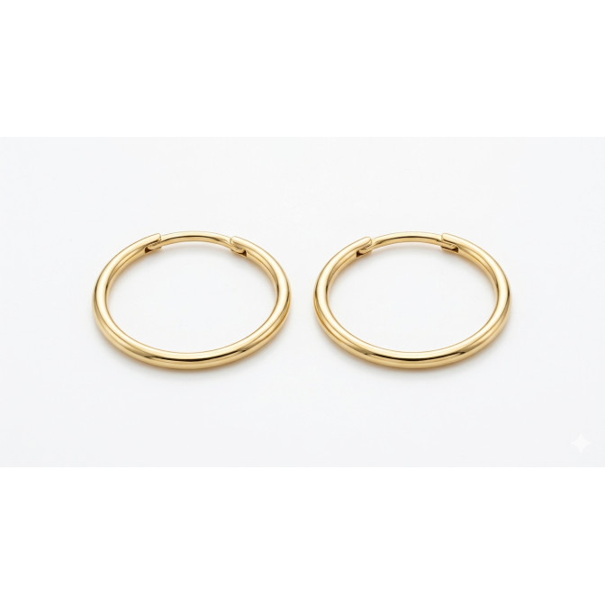Aros Oro 18 Kilates 1x14mm 2