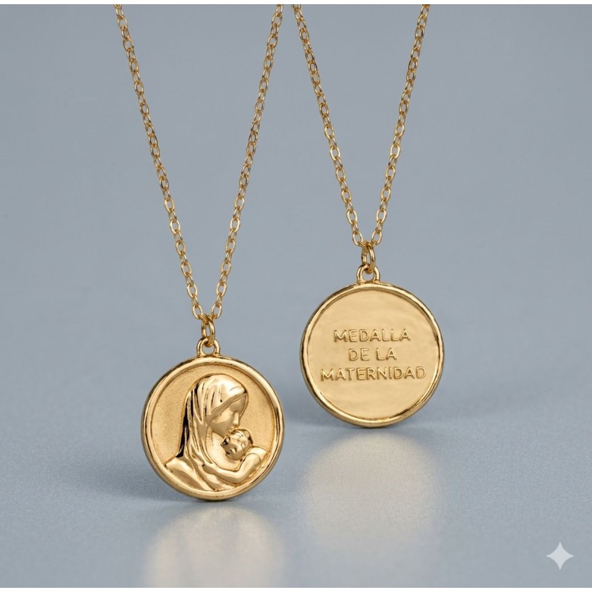 GARGANTILLA PLATA DE LEY VIRGEN DE LA...