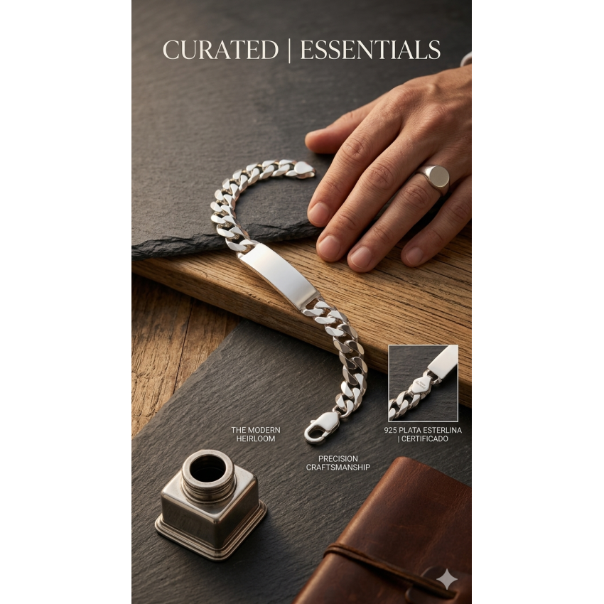 Esclava de Plata de Ley 925 - Modelo...