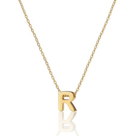 Gargantilla Plata de Ley 925 Chapada en Oro 18k - 