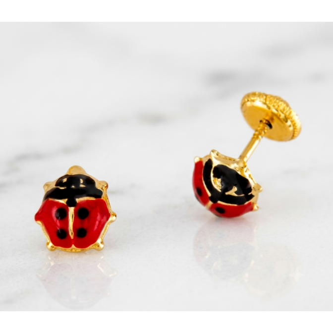 Pendientes Mariquita... 2