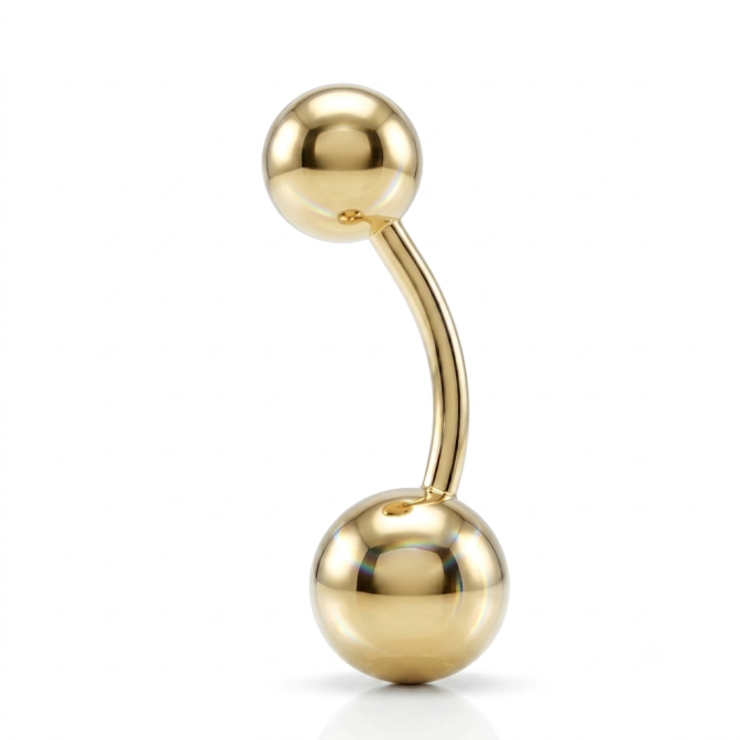 Piercing ombligo Oro 18ktes...