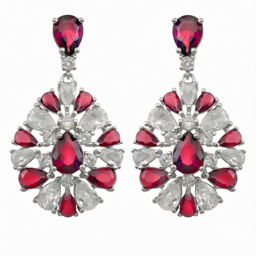 Pendientes Plata 925 con Circonitas...