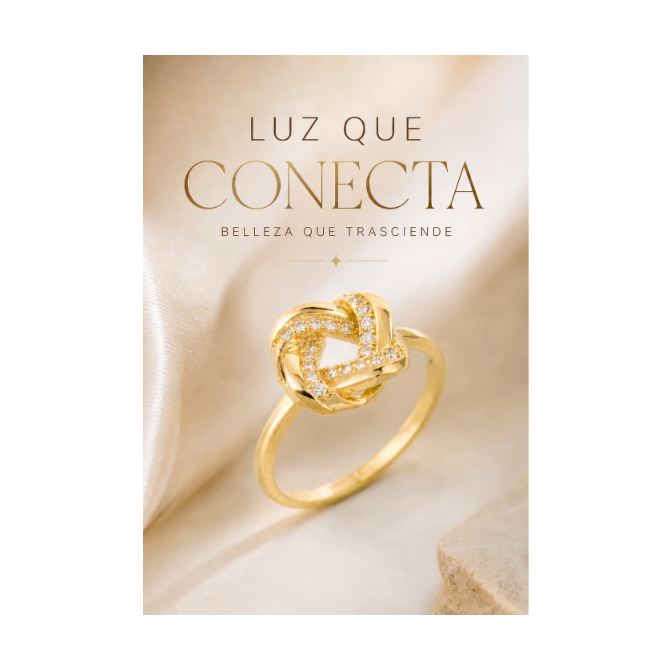 Anillo Nudo de Amor Oro 18k... 2