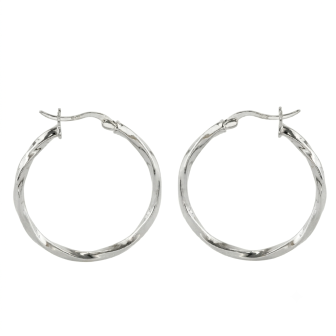 Aros de Plata de Ley...