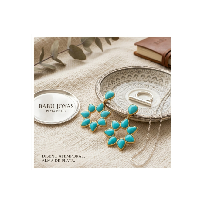 Pendientes Plata 925 Baño... 2