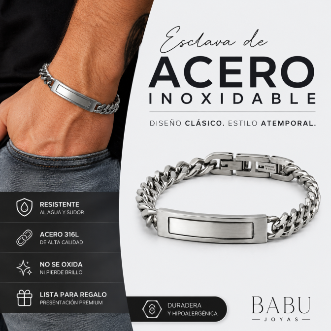 Pulsera Esclava Acero... 2