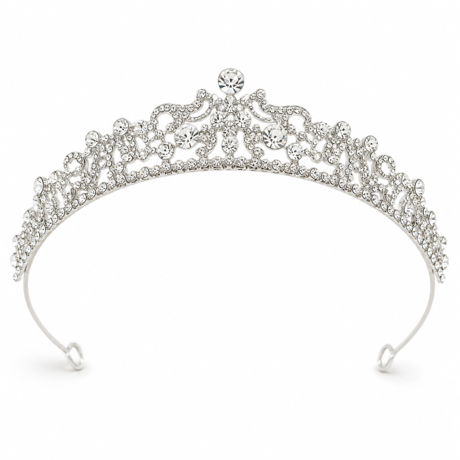 Diadema Tiara Metal...