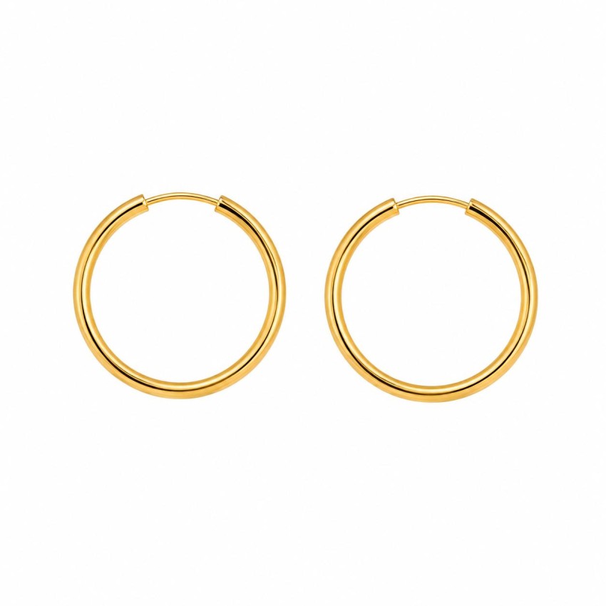 Aros Oro 18 Kilates 20mm