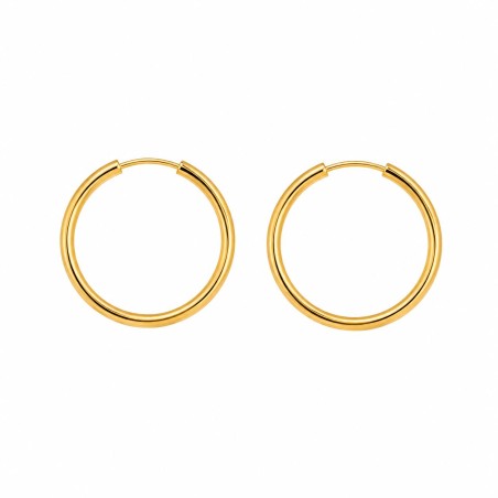 Aros Oro 18 Kilates 20mm