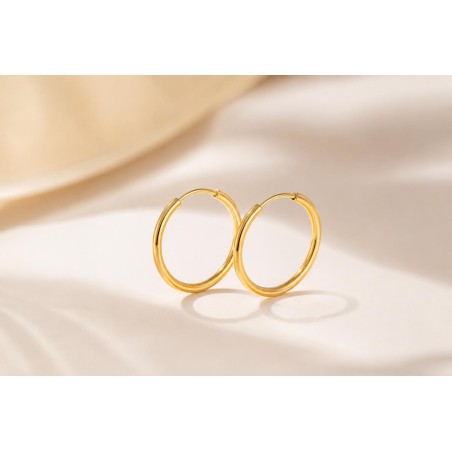 Aros Oro 18 Kilates 20mm