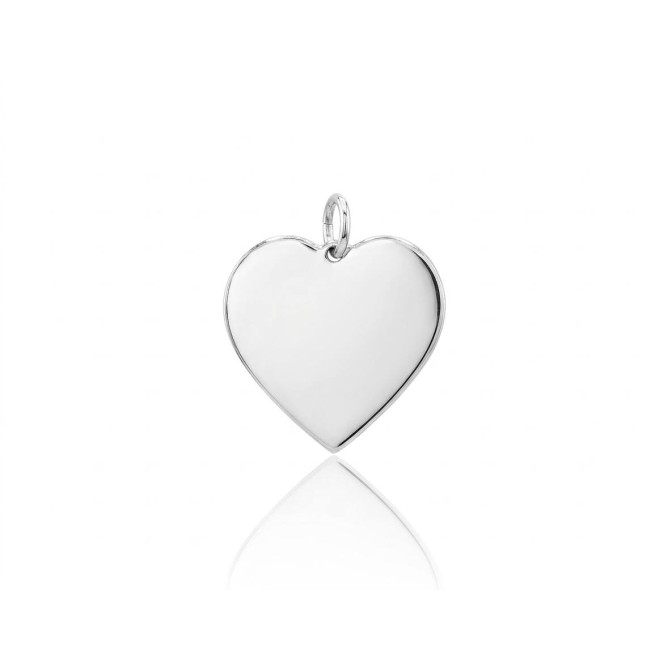 Colgante Corazón Plata de...