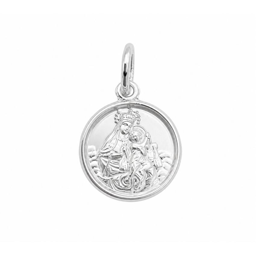 Medalla Virgen del Carmen Plata de...