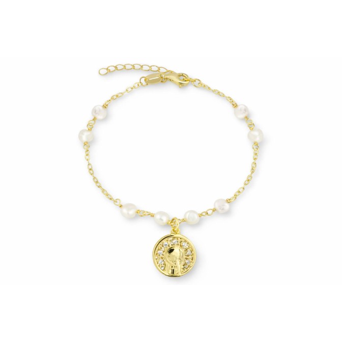 Pulsera Plata de Ley con...