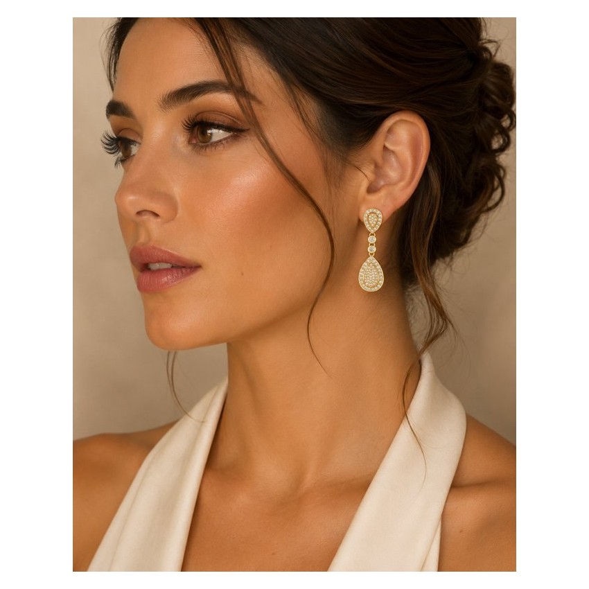 Pendientes Plata de Ley 925 con...