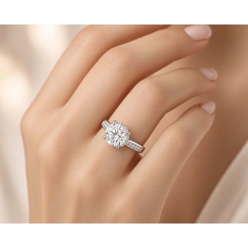 Anillo de Plata de Ley 925 con...