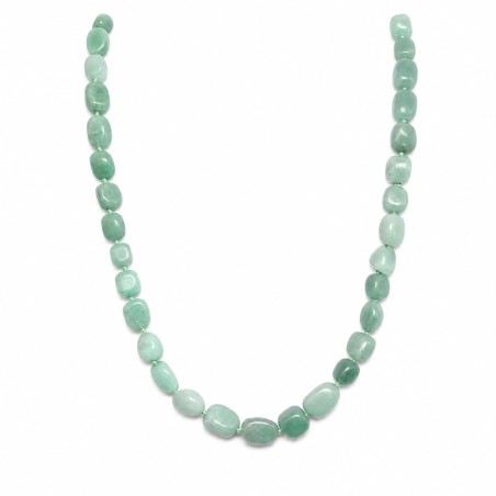 Collar de Aventurina Verde 90 cm | La Piedra de la Oportunidad