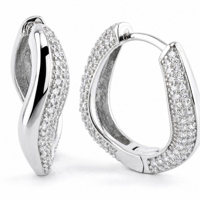 Pendientes Plata de Ley 925...