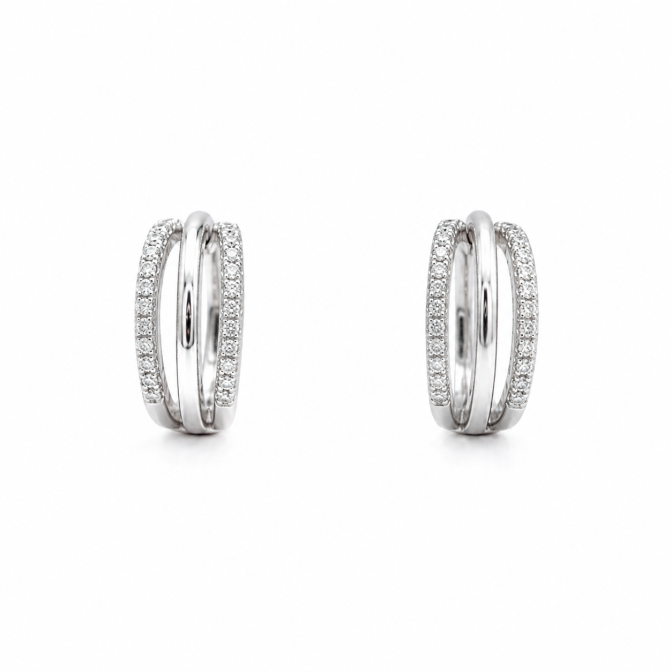 Pendientes de Plata de Ley...
