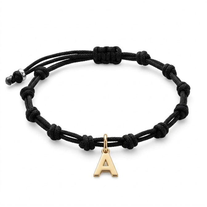 Pulsera Inicial Oro 18...