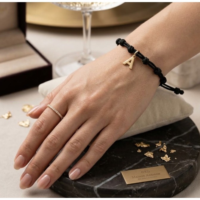 Pulsera Inicial Oro 18... 2