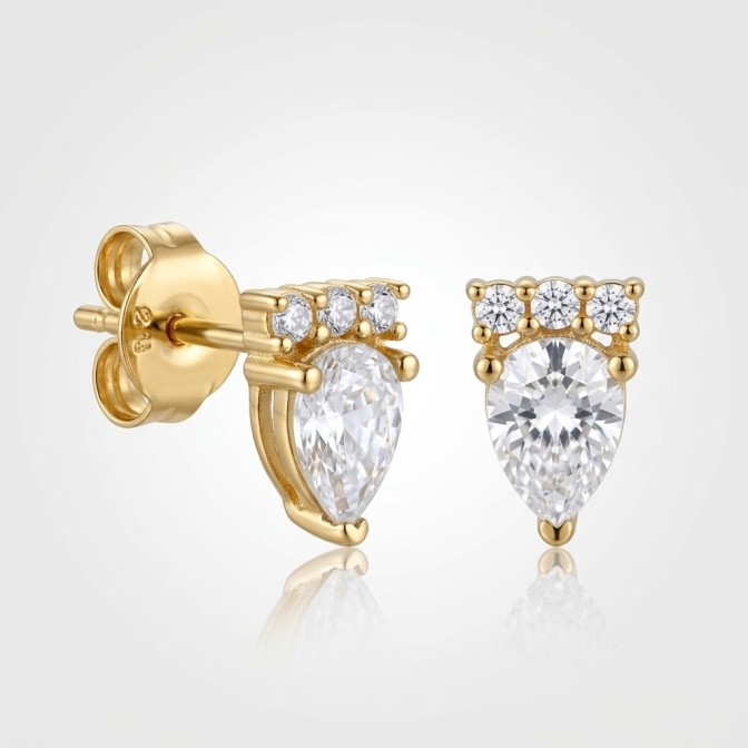 Pendientes de Plata de Ley...