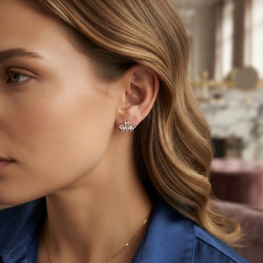 Pendientes de Plata de Ley 925...