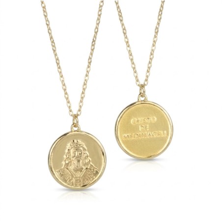 Gargantilla Medalla Cristo de Medinaceli Plata de Ley 925